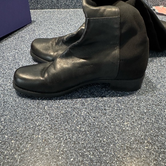 Stuart Weitzman Black Over the Knee Cadet Boots. WORN ONCE. - Picture 9 of 15